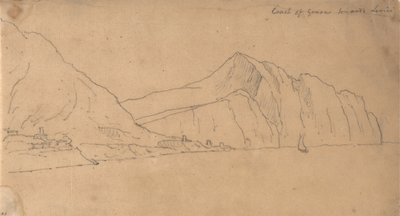 Coast of Genoa Towards Lerici by John Robert Cozens